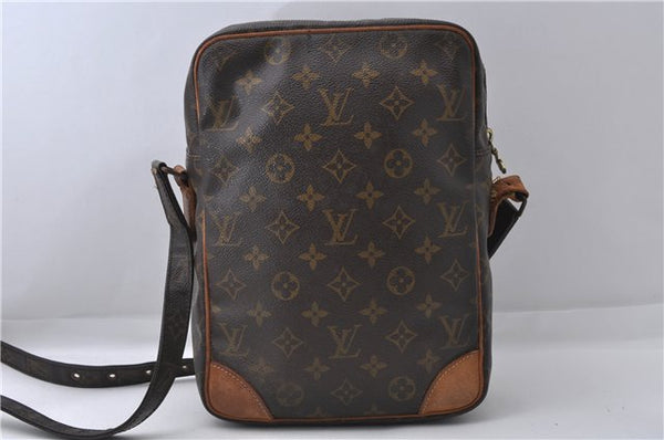 Auth Louis Vuitton Monogram Danube GM Shoulder Cross Body Bag M45262 LV 4679D
