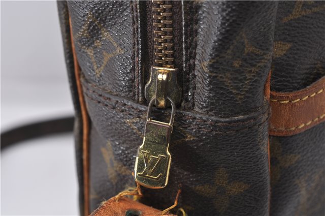 Auth Louis Vuitton Monogram Danube GM Shoulder Cross Body Bag M45262 LV 4679D