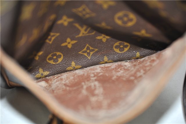Auth Louis Vuitton Monogram Danube GM Shoulder Cross Body Bag M45262 LV 4679D