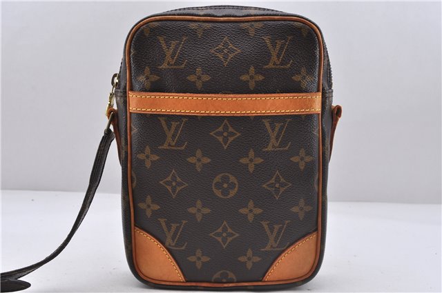 Authentic Louis Vuitton Monogram Danube Shoulder Cross Bag M45266 LV Junk 4680D