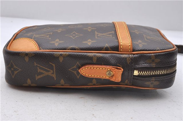 Authentic Louis Vuitton Monogram Danube Shoulder Cross Bag M45266 LV Junk 4680D