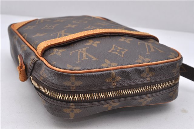 Authentic Louis Vuitton Monogram Danube Shoulder Cross Bag M45266 LV Junk 4680D