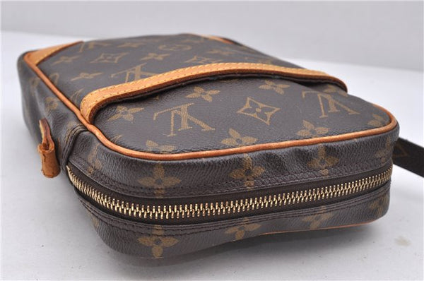 Authentic Louis Vuitton Monogram Danube Shoulder Cross Bag M45266 LV Junk 4680D
