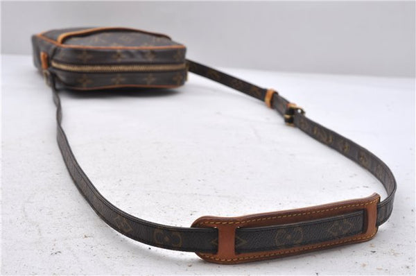 Authentic Louis Vuitton Monogram Danube Shoulder Cross Bag M45266 LV Junk 4680D