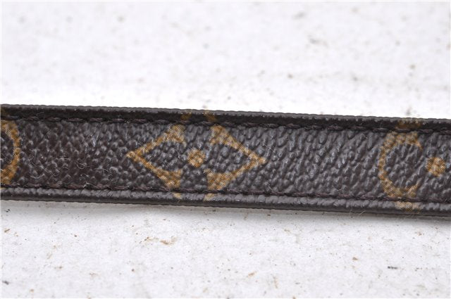 Authentic Louis Vuitton Monogram Danube Shoulder Cross Bag M45266 LV Junk 4680D