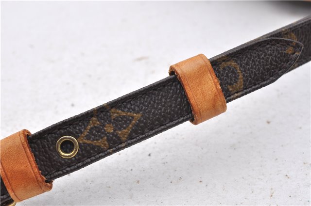 Authentic Louis Vuitton Monogram Danube Shoulder Cross Bag M45266 LV Junk 4680D