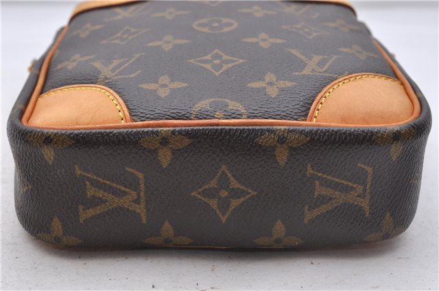 Authentic Louis Vuitton Monogram Danube Shoulder Cross Bag M45266 LV Junk 4680D