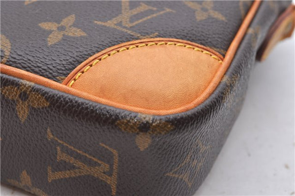 Authentic Louis Vuitton Monogram Danube Shoulder Cross Bag M45266 LV Junk 4680D