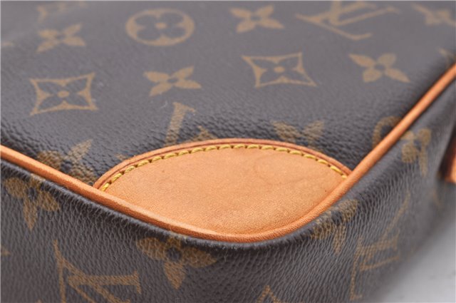 Authentic Louis Vuitton Monogram Danube Shoulder Cross Bag M45266 LV Junk 4680D