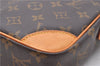 Authentic Louis Vuitton Monogram Danube Shoulder Cross Bag M45266 LV Junk 4680D