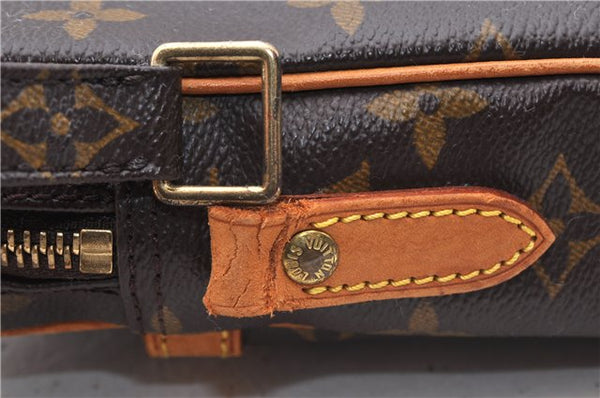 Authentic Louis Vuitton Monogram Danube Shoulder Cross Bag M45266 LV Junk 4680D