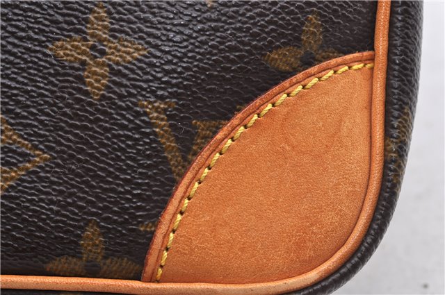 Authentic Louis Vuitton Monogram Danube Shoulder Cross Bag M45266 LV Junk 4680D