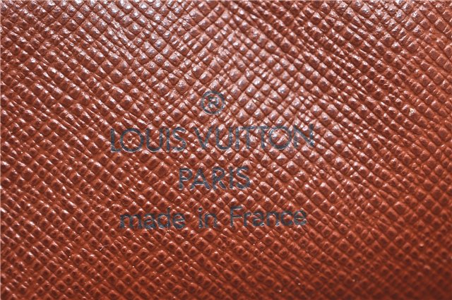 Authentic Louis Vuitton Monogram Danube Shoulder Cross Bag M45266 LV Junk 4680D