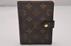 Authentic Louis Vuitton Monogram Agenda PM Notebook Cover R20005 LV 4680I