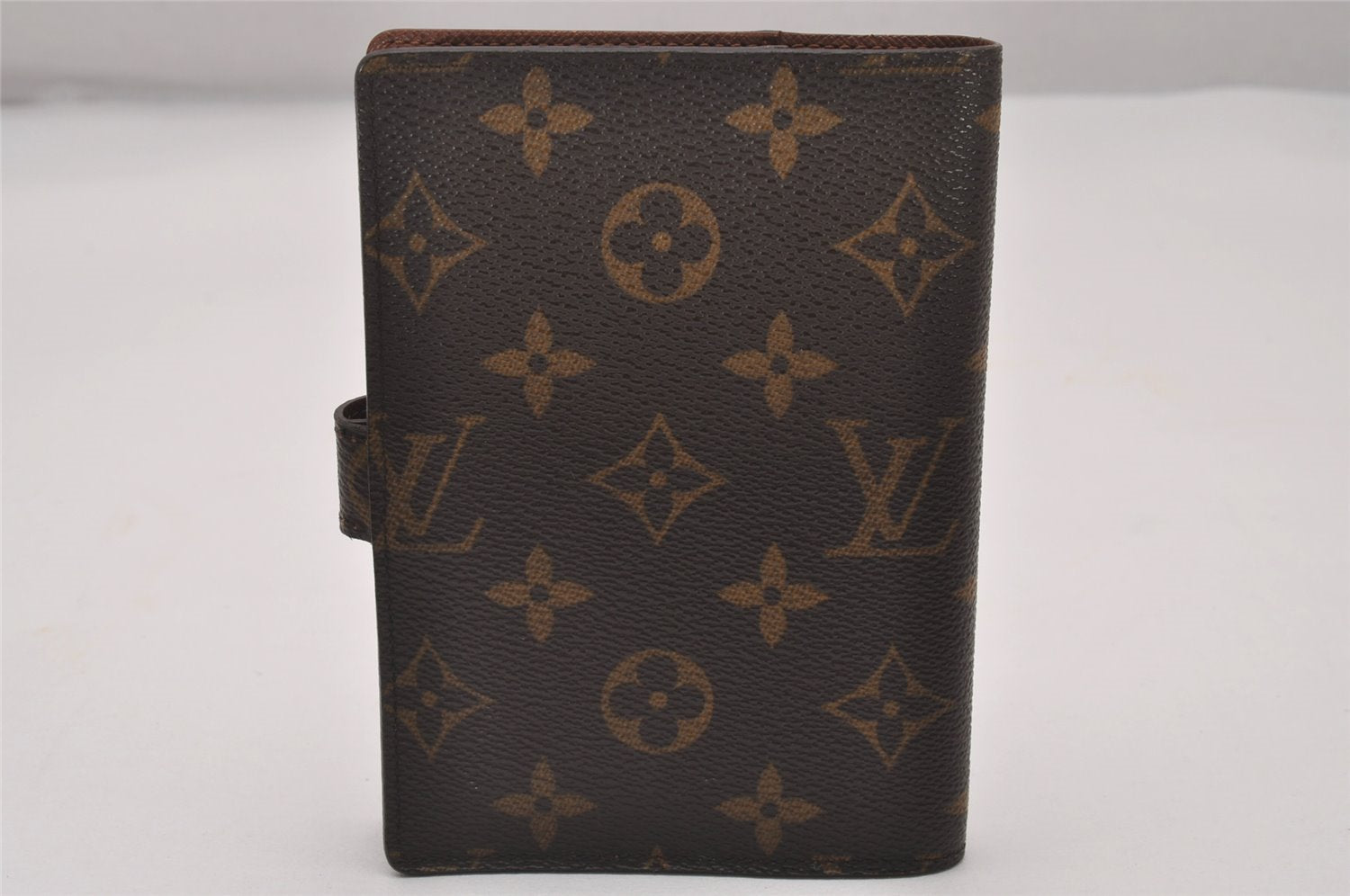 Authentic Louis Vuitton Monogram Agenda PM Notebook Cover R20005 LV 4680I