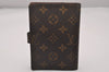Authentic Louis Vuitton Monogram Agenda PM Notebook Cover R20005 LV 4680I
