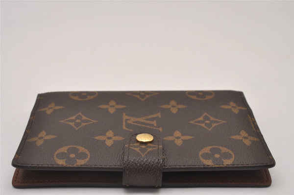 Authentic Louis Vuitton Monogram Agenda PM Notebook Cover R20005 LV 4680I