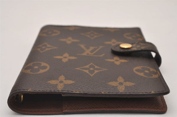 Authentic Louis Vuitton Monogram Agenda PM Notebook Cover R20005 LV 4680I