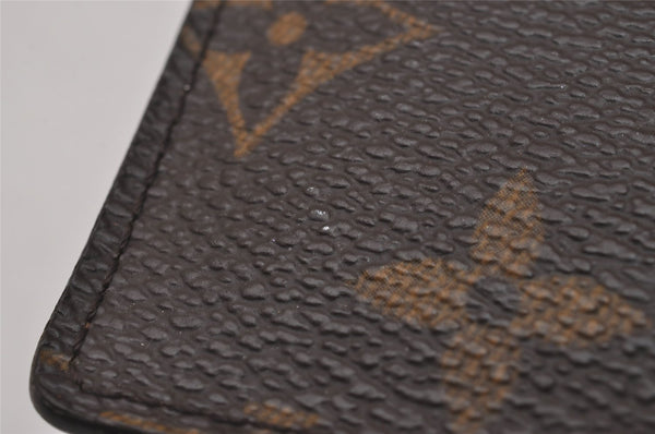 Authentic Louis Vuitton Monogram Agenda PM Notebook Cover R20005 LV 4680I