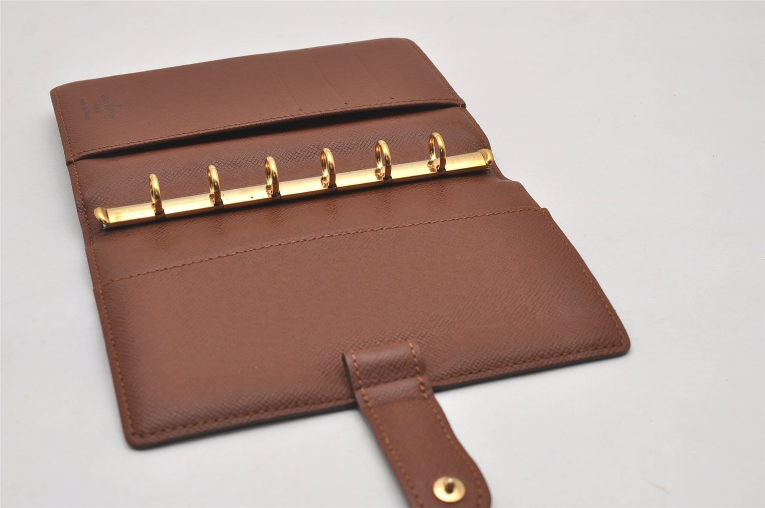 Authentic Louis Vuitton Monogram Agenda PM Notebook Cover R20005 LV 4680I