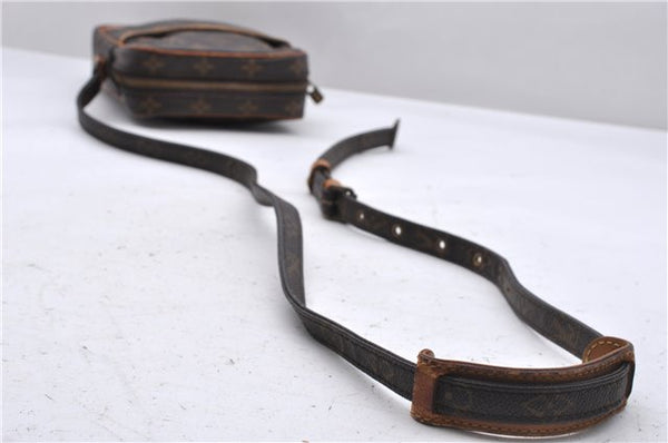 Auth Louis Vuitton Monogram Danube Shoulder Cross Body Bag M45266 LV Junk 4681D