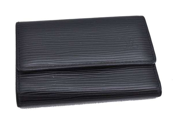 Authentic Louis Vuitton Epi Multicles 6 Key Case Black M63812 LV 4681F