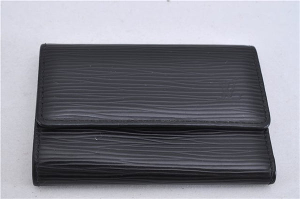 Authentic Louis Vuitton Epi Multicles 6 Key Case Black M63812 LV 4681F