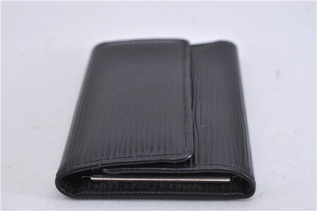 Authentic Louis Vuitton Epi Multicles 6 Key Case Black M63812 LV 4681F