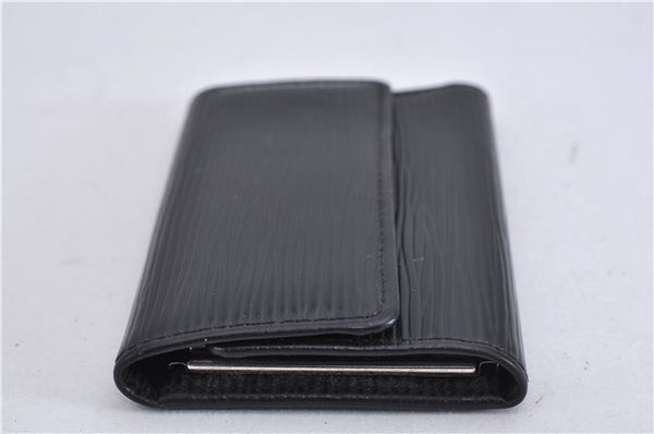 Authentic Louis Vuitton Epi Multicles 6 Key Case Black M63812 LV 4681F