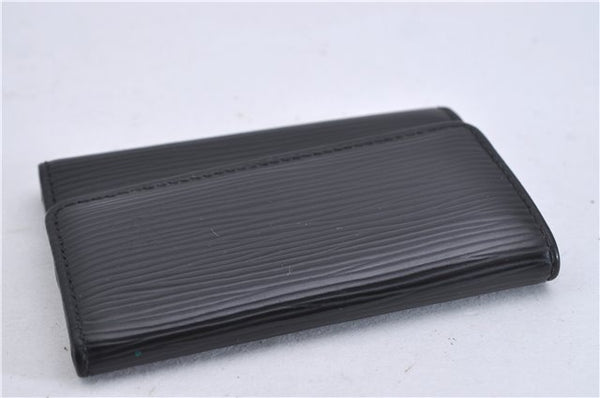 Authentic Louis Vuitton Epi Multicles 6 Key Case Black M63812 LV 4681F