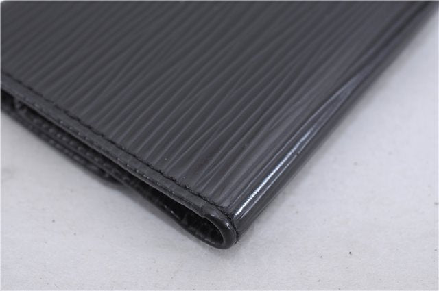 Authentic Louis Vuitton Epi Multicles 6 Key Case Black M63812 LV 4681F