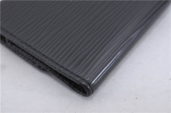 Authentic Louis Vuitton Epi Multicles 6 Key Case Black M63812 LV 4681F