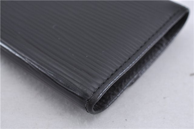 Authentic Louis Vuitton Epi Multicles 6 Key Case Black M63812 LV 4681F