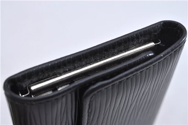 Authentic Louis Vuitton Epi Multicles 6 Key Case Black M63812 LV 4681F