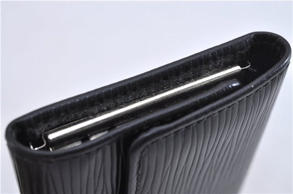 Authentic Louis Vuitton Epi Multicles 6 Key Case Black M63812 LV 4681F