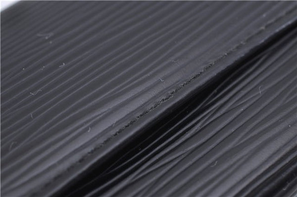 Authentic Louis Vuitton Epi Multicles 6 Key Case Black M63812 LV 4681F