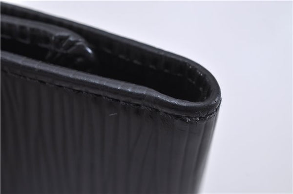 Authentic Louis Vuitton Epi Multicles 6 Key Case Black M63812 LV 4681F