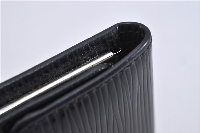 Authentic Louis Vuitton Epi Multicles 6 Key Case Black M63812 LV 4681F