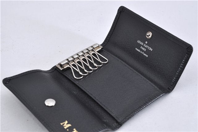 Authentic Louis Vuitton Epi Multicles 6 Key Case Black M63812 LV 4681F