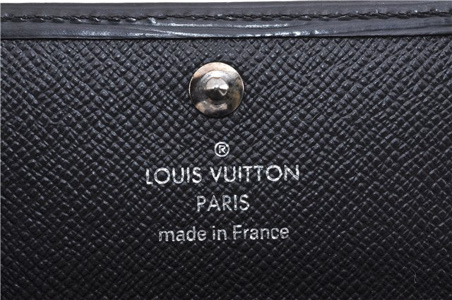 Authentic Louis Vuitton Epi Multicles 6 Key Case Black M63812 LV 4681F