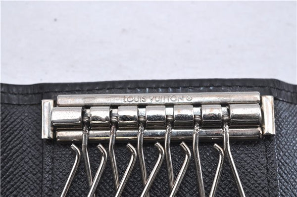 Authentic Louis Vuitton Epi Multicles 6 Key Case Black M63812 LV 4681F