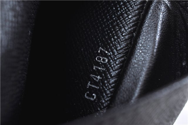 Authentic Louis Vuitton Epi Multicles 6 Key Case Black M63812 LV 4681F