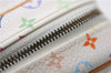 Auth Louis Vuitton Monogram Multicolor Trousse Wapiti Pouch M58033 White 4683F