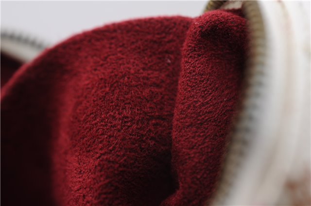 Auth Louis Vuitton Monogram Multicolor Trousse Wapiti Pouch M58033 White 4683F