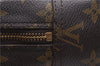 Auth Louis Vuitton Monogram Trousse Toilette 28 Clutch Hand Bag M47522 LV 4685D