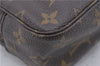 Auth Louis Vuitton Monogram Trousse Toilette 23 Clutch Hand Bag M47524 LV 4686D