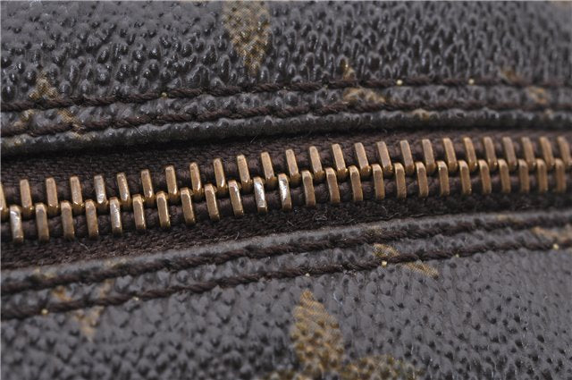 Auth Louis Vuitton Monogram Trousse Toilette 23 Clutch Hand Bag M47524 LV 4686D
