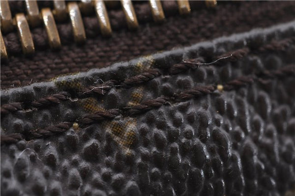 Auth Louis Vuitton Monogram Trousse Toilette 23 Clutch Hand Bag M47524 LV 4686D