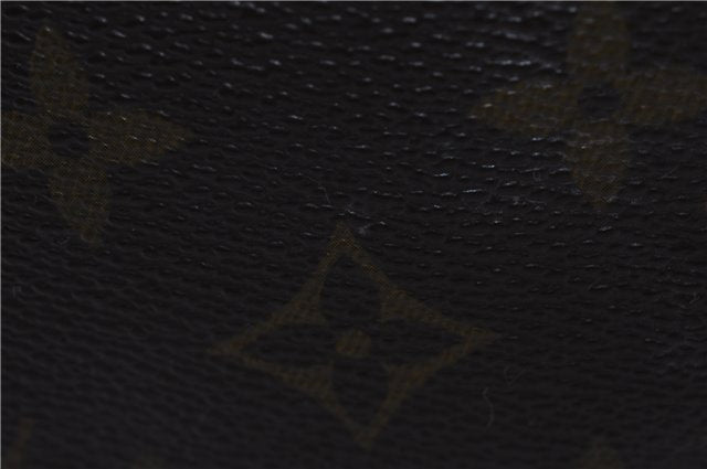 Auth Louis Vuitton Monogram Trousse Toilette 23 Clutch Hand Bag M47524 LV 4686D