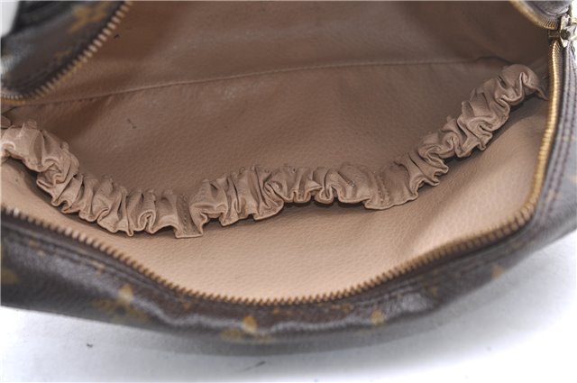 Auth Louis Vuitton Monogram Trousse Toilette 23 Clutch Hand Bag M47524 LV 4686D